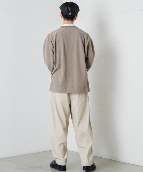 WEGO（ウィゴー）の「WEGO/モックネックアンサンブル 起毛プルオーバー（アンサンブル・メンズ・ブラック/カーキ/サックスブルー/ライトブラウン・MEDIUM/LARGE）」の14枚目の写真