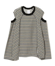 Ray BEAMS | Name. × Ray BEAMS / 別注 マルチストライプ ロングスリーブ Tシャツ(Tシャツ/カットソー)
