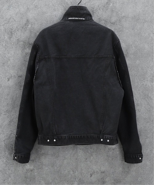 Alexander Wang アレキサンダーワン デニムジャケット ブラック alexanderwang（アレキサンダーワン）の「【ALEXANDER WANG