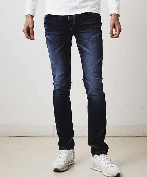 MICHEL KLEIN HOMME   （ミッシェルクランオム）の「デニム（ブルーオーシャンデニム）（その他パンツ・メンズ・ネイビー・50/48/46/44）」の7枚目の写真