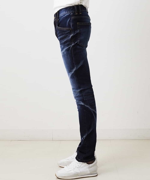 MICHEL KLEIN HOMME   （ミッシェルクランオム）の「デニム（ブルーオーシャンデニム）（その他パンツ・メンズ・ネイビー・50/48/46/44）」の3枚目の写真