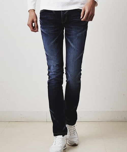 MICHEL KLEIN HOMME   （ミッシェルクランオム）の「デニム（ブルーオーシャンデニム）（その他パンツ・メンズ・ネイビー・50/48/46/44）」の4枚目の写真