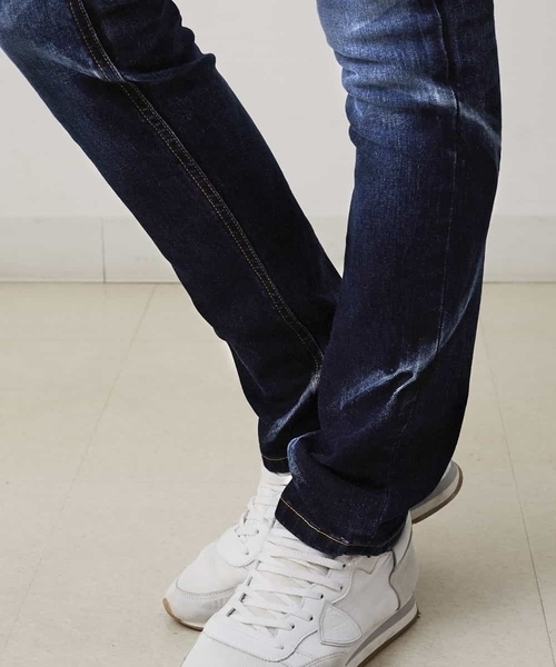 MICHEL KLEIN HOMME   （ミッシェルクランオム）の「デニム（ブルーオーシャンデニム）（その他パンツ・メンズ・ネイビー・50/48/46/44）」の8枚目の写真