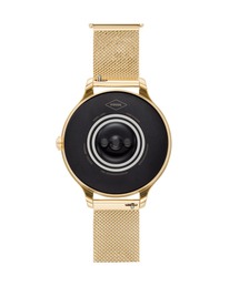 FOSSIL スマートウォッチ ゴールド デジタル腕時計 ストーン付き FOSSIL スマートウォッチ ゴールド デジタル腕時計 ストーン付き