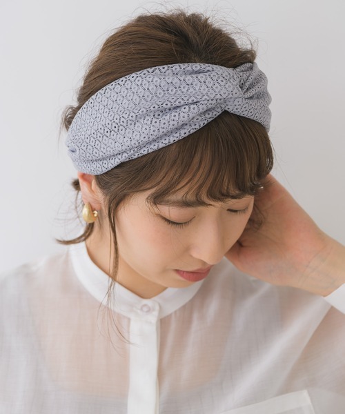 Katharine Ross キャサリンロス の Katharine Ross レースターバン ヘアバンド Wear