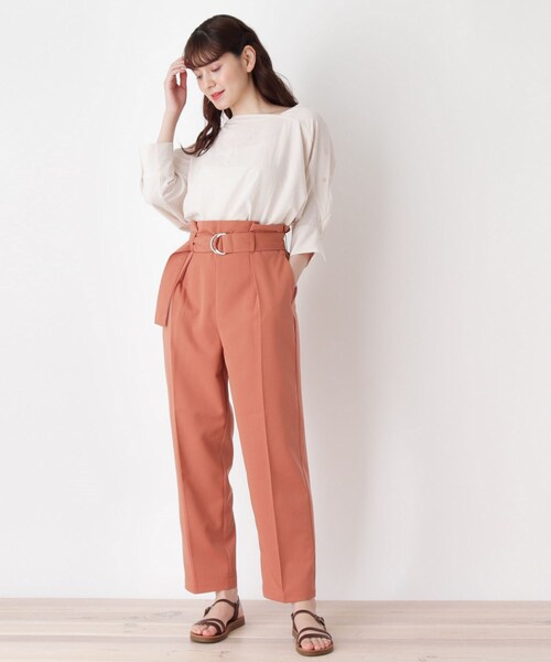 pink adobe（ピンクアドベ）の「◆【おでかけ相棒サンダル】アシンメトリーサンダル（サンダル・レディース・ダークブラウン/ブラック系/アイボリー系/グリーン系・35/45/25）」の7枚目の写真