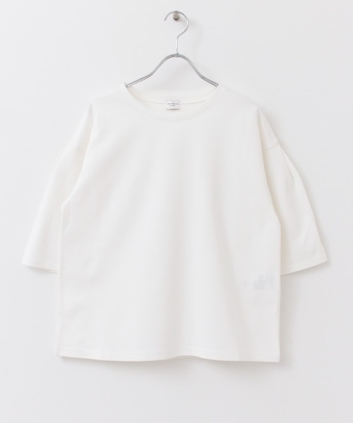 URBAN RESEARCH DOORS（アーバンリサーチドアーズ）の「UR TECHバルーンシルエットスリーブTシャツ（Tシャツ/カットソー・レディース・ブラック/オフホワイト/パープル/ピンクベージュ・ONE）」の14枚目の写真