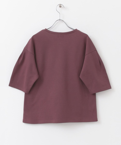 URBAN RESEARCH DOORS（アーバンリサーチドアーズ）の「UR TECHバルーンシルエットスリーブTシャツ（Tシャツ/カットソー・レディース・ブラック/オフホワイト/パープル/ピンクベージュ・ONE）」の17枚目の写真