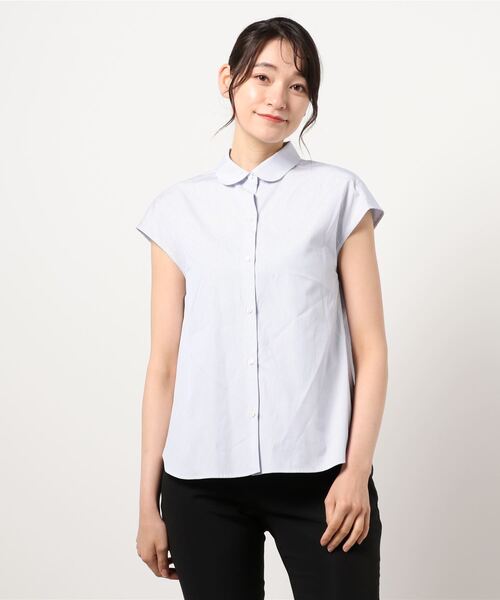 LA MARINE FRANCAISE（マリン フランセーズ）の「Like Parisienne（シャツ/ブラウス・レディース・ホワイト/ブラック/ブルー・F）」の22枚目の写真