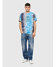 DIESEL タイダイ柄Tシャツ DIESEL（ディーゼル）の「メンズ Tシャツ タイダイ リフレクト