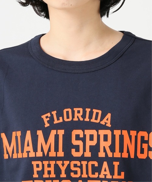 Champion（チャンピオン）の「【CHAMPION/チャンピオン】20s/1 USA Cotton Jersey：Tシャツ◆（Tシャツ/カットソー・レディース・ネイビー/ワイン・LARGE）」の16枚目の写真