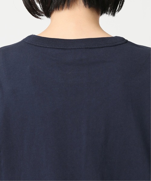 Champion（チャンピオン）の「【CHAMPION/チャンピオン】20s/1 USA Cotton Jersey：Tシャツ◆（Tシャツ/カットソー・レディース・ネイビー/ワイン・LARGE）」の5枚目の写真