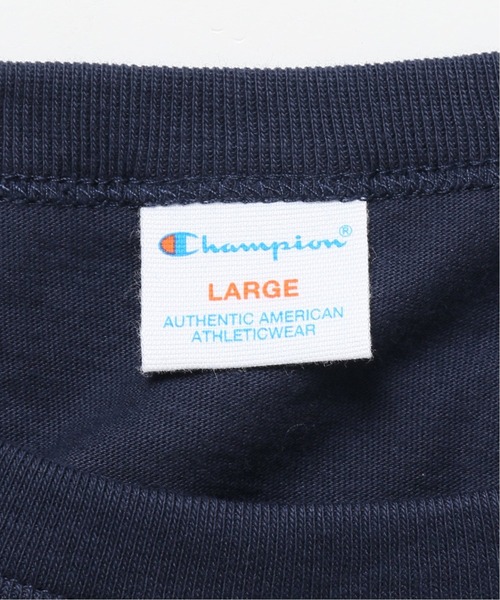 Champion（チャンピオン）の「【CHAMPION/チャンピオン】20s/1 USA Cotton Jersey：Tシャツ◆（Tシャツ/カットソー・レディース・ネイビー/ワイン・LARGE）」の21枚目の写真