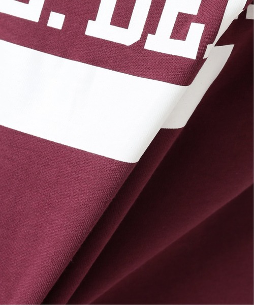 Champion（チャンピオン）の「【CHAMPION/チャンピオン】20s/1 USA Cotton Jersey：Tシャツ◆（Tシャツ/カットソー・レディース・ネイビー/ワイン・LARGE）」の6枚目の写真