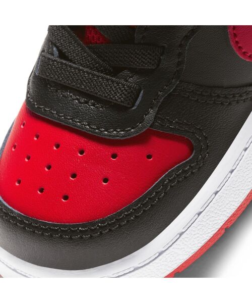 NIKE（ナイキ）の「ナイキ コート ボロー LOW 2 ベビーシューズ / Nike Court Borough Low 2 Baby/Toddler Shoes＜8-16cm 展開＞（スニーカー・キッズ・ブラック/ホワイト/ホワイト系その他2/スミクロ/クリーム/ブルー系その他2・12/14/16/8/10/15 /13/11/9）」の12枚目の写真