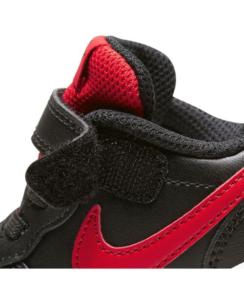 NIKE（ナイキ）の「ナイキ コート ボロー LOW 2 ベビーシューズ / Nike Court Borough Low 2 Baby/Toddler Shoes＜8-16cm 展開＞（スニーカー・キッズ・ブラック/ホワイト/ホワイト系その他2/スミクロ/クリーム/ブルー系その他2・12/14/16/8/10/15 /13/11/9）」の13枚目の写真