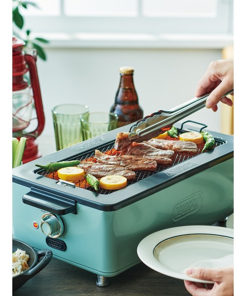 Toffy(トフィー)の「【煙が発生しにくいサイドヒーティング方式】TOFFY スモークレス焼肉ロースター(キッチン家電・メンズ・スカイブルー・FREE)」の6枚目の写真