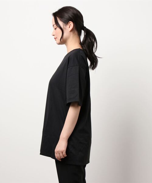 ALWAYS（オルウェイズ）の「ゆったりカットソー（Tシャツ/カットソー・レディース・ブルー/イエロー/ピンク/ホワイト/ブラック・FREE）」の6枚目の写真