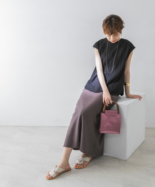 URBAN RESEARCH（アーバンリサーチ）の「前後2WAYフレンチスリーブレースブラウス（シャツ/ブラウス・レディース・ブラック/オフホワイト・FREE）」の11枚目の写真