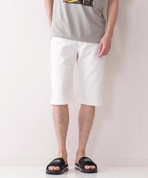 Blue Standard (ブルースタンダード)の「【BLUE STANDARD】ストレッチドビーイージーショーツ(その他パンツ・メンズ・ブラック/ホワイト・SMALL/MEDIUM/LARGE/X-LARGE)」の2枚目の写真