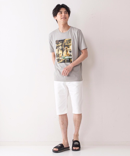 Blue Standard (ブルースタンダード)の「【BLUE STANDARD】ストレッチドビーイージーショーツ(その他パンツ・メンズ・ブラック/ホワイト・SMALL/MEDIUM/LARGE/X-LARGE)」の5枚目の写真
