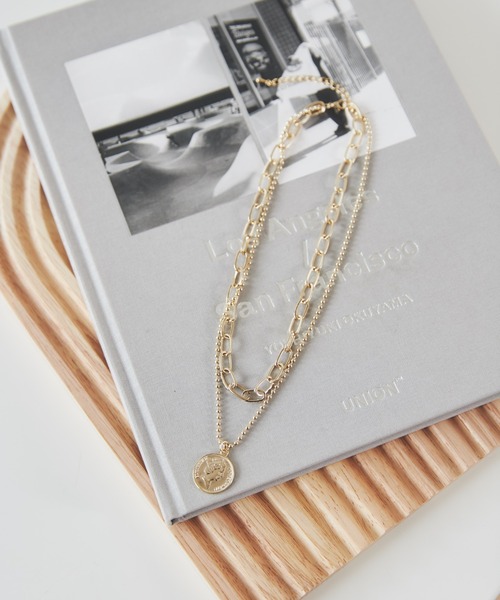 ANGIE（アンジー）の「2連レイヤードネックレス（ネックレス・レディース・その他1/その他2/その他3/その他4/その他7/その他5/その他6・FREE）」の16枚目の写真