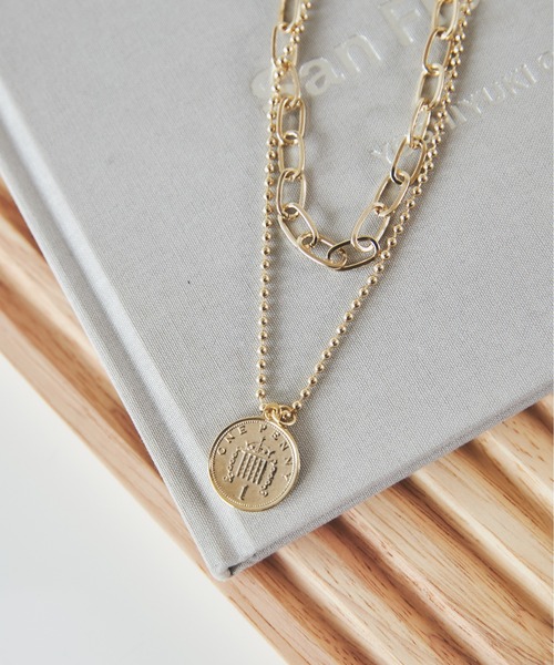 ANGIE（アンジー）の「2連レイヤードネックレス（ネックレス・レディース・その他1/その他2/その他3/その他4/その他7/その他5/その他6・FREE）」の18枚目の写真