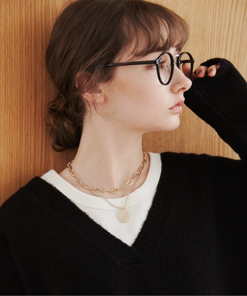 ANGIE（アンジー）の「2連レイヤードネックレス（ネックレス・レディース・その他1/その他2/その他3/その他4/その他7/その他5/その他6・FREE）」の22枚目の写真