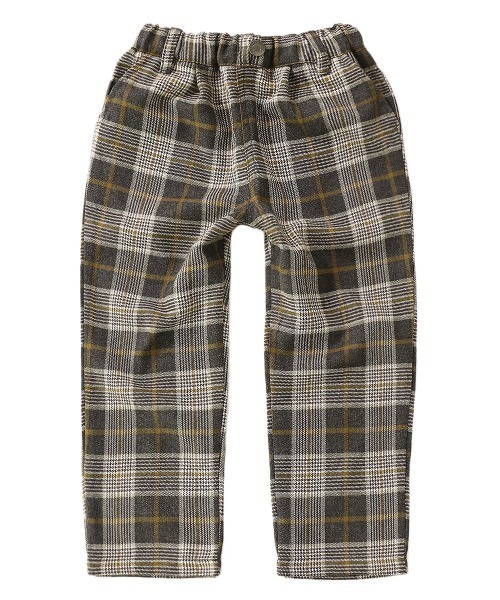 devirock（デビロック）の「チェックワイドパンツ（その他パンツ・キッズ・ネイビー/グレー系その他/チャコール・150cm/160cm/130cm/140cm/120cm/110cm/100cm）」の8枚目の写真
