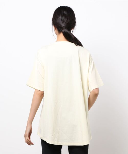 KOBE LETTUCE(コウベレタス)の「シルケットフレアTシャツ(Tシャツ/カットソー・レディース・ブルー/イエロー系その他/ブラック/オフホワイト/ライトカーキ・FREE)」の7枚目の写真