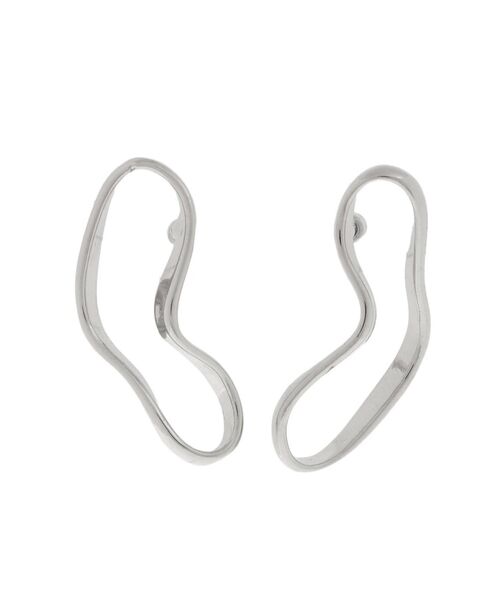 LAGUNAMOON（ラグナムーン）の「カーブフォルムピアス（ピアス（両耳用）・レディース・シルバー/ゴールド・FREE）」の5枚目の写真