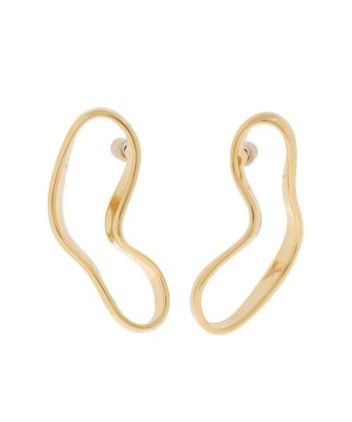 LAGUNAMOON（ラグナムーン）の「カーブフォルムピアス（ピアス（両耳用）・レディース・シルバー/ゴールド・FREE）」の9枚目の写真