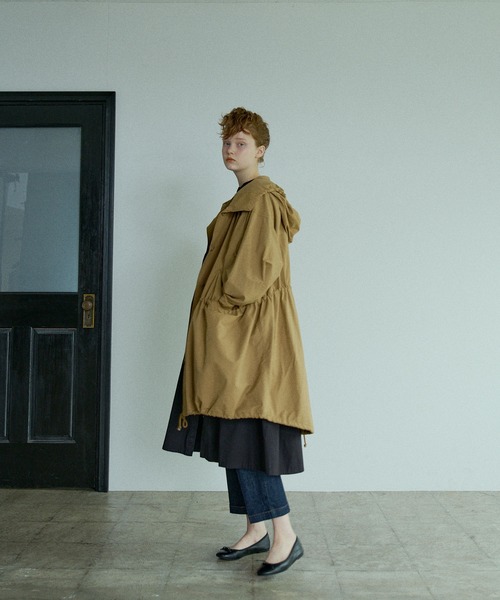 PUAL CE CIN（ピュアルセシン）の「【WEB限定カラーあり/Du noir】モッズコート（モッズコート・レディース・ネイビー/ブラウン/オフホワイト/カーキ・FREE）」の8枚目の写真