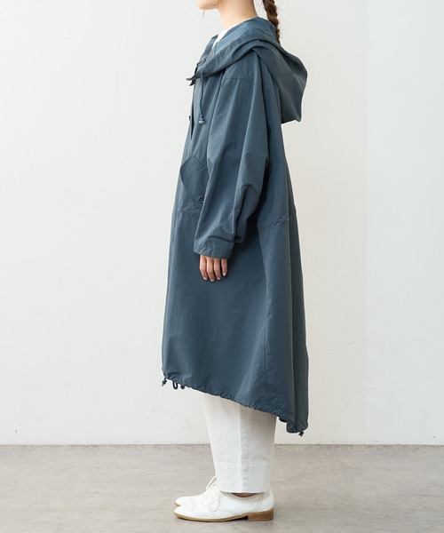 PUAL CE CIN（ピュアルセシン）の「【WEB限定カラーあり/Du noir】モッズコート（モッズコート・レディース・ネイビー/ブラウン/オフホワイト/カーキ・FREE）」の13枚目の写真