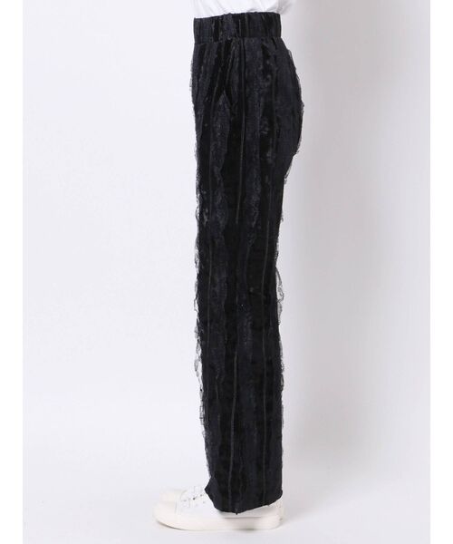 merry jenny（メリージェニー）の「【セットアップ】フリルベロアワイドパンツ（その他パンツ・レディース・ブラック/ミント/ライトブルー/ベージュ・FREE）」の20枚目の写真