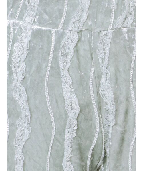 merry jenny（メリージェニー）の「【セットアップ】フリルベロアワイドパンツ（その他パンツ・レディース・ブラック/ミント/ライトブルー/ベージュ・FREE）」の21枚目の写真