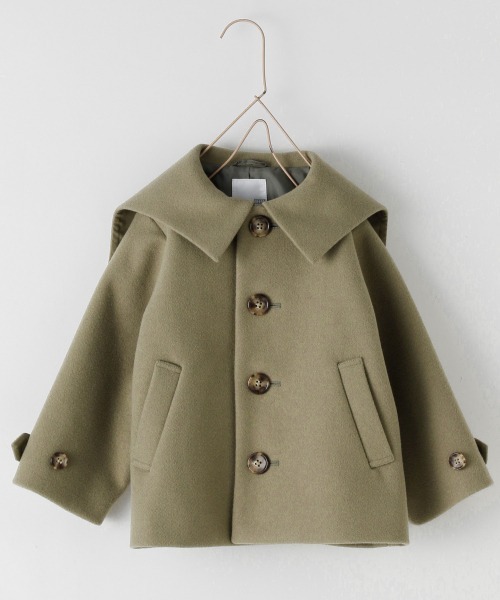 LOWRYS FARM(ローリーズファーム)の「セーラーコート 950172(その他アウター・キッズ・ブラウン/グリーン・110cm/120cm/130cm)」の2枚目の写真