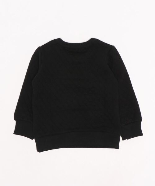 COLEMAN（コールマン）の「《Coleman》　ポケット付きキルトトレーナー（スウェット・キッズ・ブラック/マスタード・110/130/100/120/140/150）」の3枚目の写真