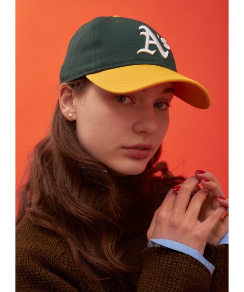 NEW ERA(ニューエラ)の「【NEW ERA】Shinzone EXCLUSIVE NEW ERA CAP Athletics(キャップ・レディース・グリーン・FREE)」の5枚目の写真