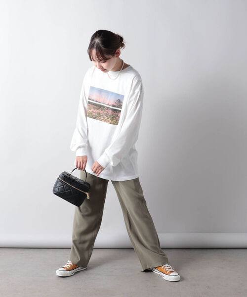 fredy emue（フレディエミュ）の「The best view ロンT（Tシャツ/カットソー・レディース・ホワイト系その他4/ブルー系その他3/レッド系その他3・38）」の8枚目の写真