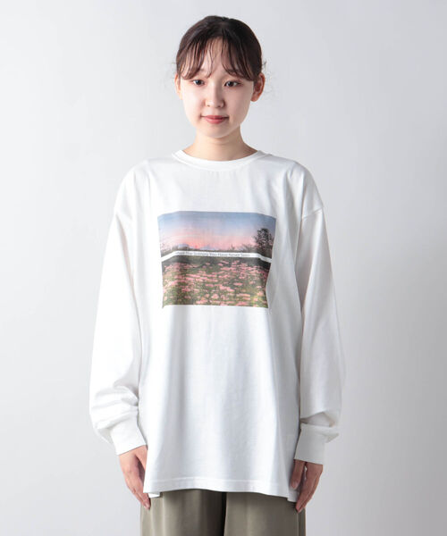 fredy emue（フレディエミュ）の「The best view ロンT（Tシャツ/カットソー・レディース・ホワイト系その他4/ブルー系その他3/レッド系その他3・38）」の11枚目の写真