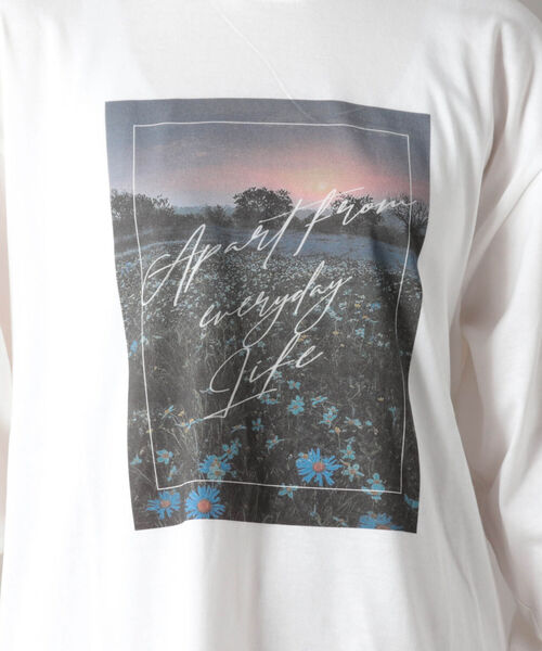 fredy emue（フレディエミュ）の「The best view ロンT（Tシャツ/カットソー・レディース・ホワイト系その他4/ブルー系その他3/レッド系その他3・38）」の12枚目の写真