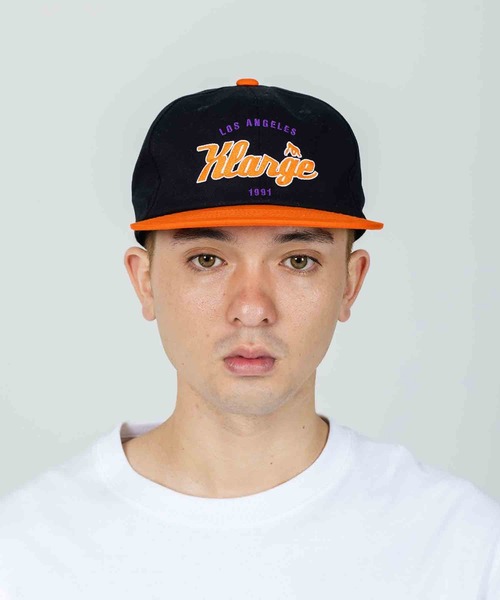 XLARGE（エクストララージ）の「TEAM LOGO 2TONE CAP（キャップ・メンズ・ブラック/グレー/グリーン・ONE SIZE）」の8枚目の写真