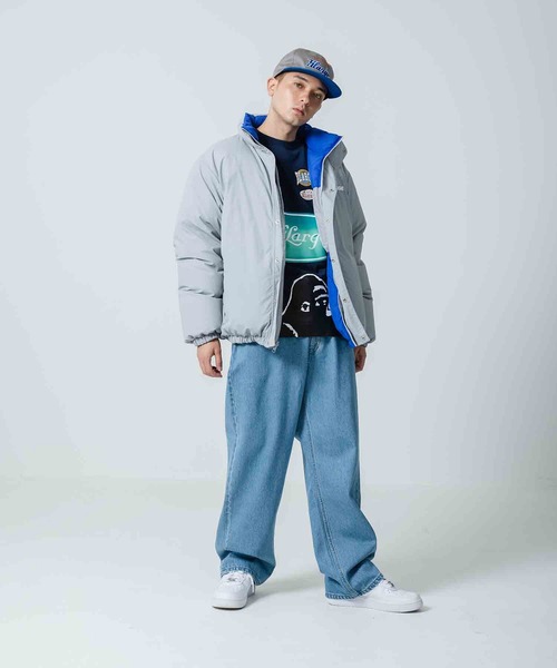 XLARGE（エクストララージ）の「TEAM LOGO 2TONE CAP（キャップ・メンズ・ブラック/グレー/グリーン・ONE SIZE）」の9枚目の写真