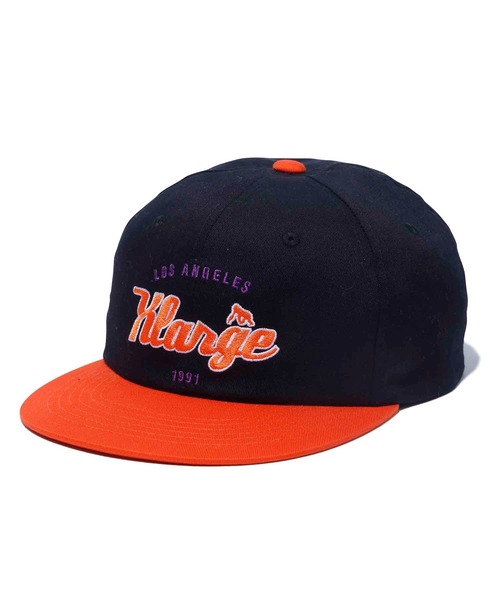 XLARGE（エクストララージ）の「TEAM LOGO 2TONE CAP（キャップ・メンズ・ブラック/グレー/グリーン・ONE SIZE）」の12枚目の写真