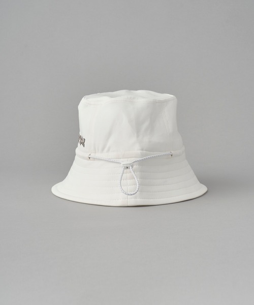 GUACAMOLE（ガカモレ）の「GUACAMOLE Functional stretch bucket hat/LOGO print（ハット・レディース・ホワイト/ブラック・FREE）」の7枚目の写真