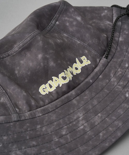 GUACAMOLE（ガカモレ）の「GUACAMOLE Functional stretch bucket hat/LOGO print（ハット・レディース・ホワイト/ブラック・FREE）」の17枚目の写真