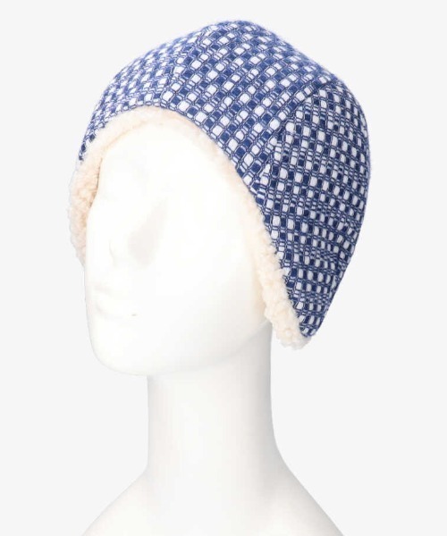 arth（アース）の「arth Loop Boa Hood（ハット・レディース・ブルー/ライトグレー/ブラック・57cm）」の3枚目の写真