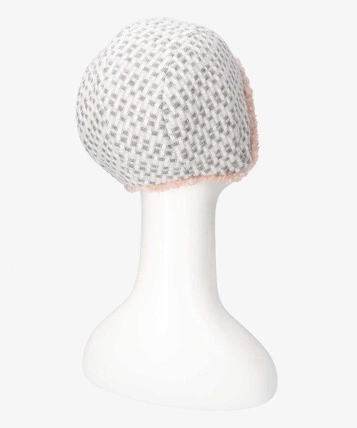 arth（アース）の「arth Loop Boa Hood（ハット・レディース・ブルー/ライトグレー/ブラック・57cm）」の7枚目の写真