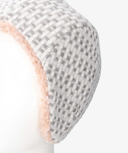 arth（アース）の「arth Loop Boa Hood（ハット・レディース・ブルー/ライトグレー/ブラック・57cm）」の12枚目の写真